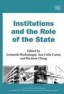 Book cover of Institutions and the role of the state