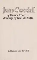 Book cover of Jane Goodall