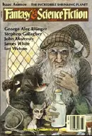 Book cover of The Magazine of Fantasy and Science Fiction, March 1987