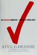 Book cover of The Checklist Manifesto