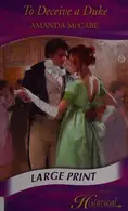 Book cover of To Deceive a Duke