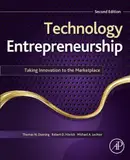 Book cover of Technology Entrepreneurship: Taking Innovation to the Marketplace