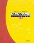 Book cover of Saxon Math 7/6 Homeschool Solutions Manual