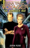 Book cover of Star Trek Voyager - The Nanotech War