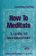 Book cover of How to meditate