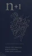 Book cover of What we should have known