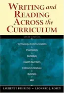 Book cover of Writing and Reading Across the Curriculum