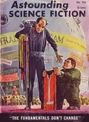 Book cover of Astounding Science Fiction - December 1958
