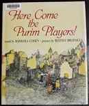Book cover of Here come the Purim players!