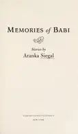Book cover of Memories of Babi