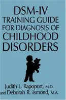 Book cover of DSM-IV training guide for diagnosis of childhood disorders