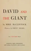 Book cover of David and the giant