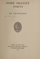 Book cover of Some imagist poets