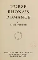 Book cover of Nurse Rhona's Romance