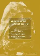 Book cover of Variations sur l'animal central