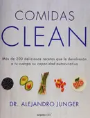 Book cover of Comidas clean