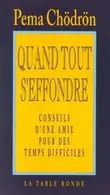 Book cover of Quand tout s'effondre