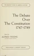 Book cover of The debate over the Constitution, 1787-1789