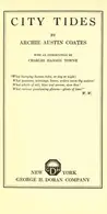 Book cover of City tides