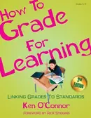 Book cover of How to grade for learning