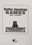 Book cover of Native American games and stories