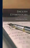 Book cover of English Etymologies