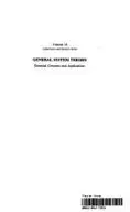 Book cover of General system theory
