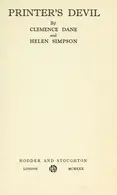 Book cover of Printer's Devil