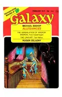 Book cover of Galaxy Magazine, February 1975