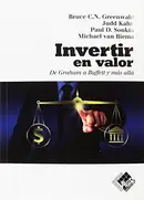Book cover of Invertir en valor