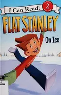 Book cover of Flat Stanley on ice