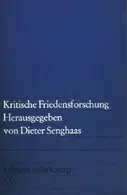 Book cover of Kritische Friedensforschung