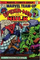 Book cover of Marvel team-up