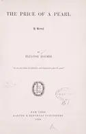 Book cover of The price of a pearl