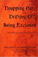 Book cover of "Dropping out," drifting off, being excluded