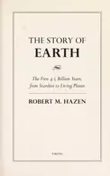 Book cover of The story of Earth