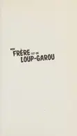 Book cover of Mon frère est un loup-garou