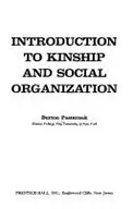 Book cover of Introduction to kinship and social organization