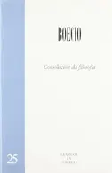 Book cover of Consolacion da filosofia