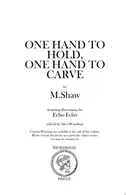 Book cover of One Hand to Hold, One Hand to Carve