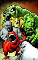 Book cover of Marvel Monsters