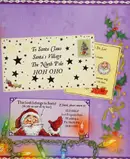 Book cover of Santa's Christmas handbook