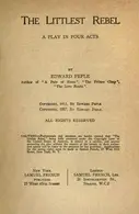 Book cover of The littlest rebel