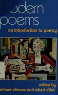 Book cover of Modern poems
