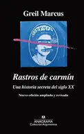 Book cover of Rastros de carmín