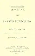 Book cover of Fern Leaves from Fanny's Portfolio