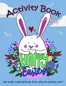 Book cover of Happy Easter Activity Book for Kids