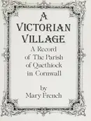 Book cover of A Victorian village