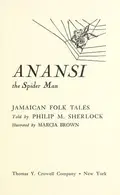 Book cover of Anansi, the spider man