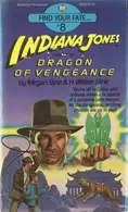 Book cover of Indiana Jones and the dragon of vengeance